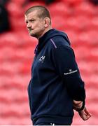 1 October 2022; Munster head coach Graham Rowntree before the United Rugby Championship match between Munster and Zebre Parma at Musgrave Park in Cork. Photo by Piaras Ó Mídheach/Sportsfile