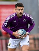 1 October 2022; Conor Murray of Munster in the warm-up before the United Rugby Championship match between Munster and Zebre Parma at Musgrave Park in Cork. Photo by Piaras Ó Mídheach/Sportsfile
