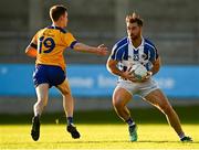 1 October 2022; Michael Darragh Macauley of Ballyboden St Enda's in action against David Quinn of Na Fianna during the Dublin County Senior Club Football Championship Semi-Final match between Ballyboden St Endas and Na Fianna at Parnell Park in Dublin. Photo by Eóin Noonan/Sportsfile