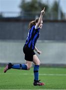1 October 2022; Gillian Keenan of Athlone Town celebrates after scoring her side's second goal during the SSE Airtricity Women's National League match between Athlone Town and Wexford Youths at Athlone Town Stadium in Westmeath. Photo by Sam Barnes/Sportsfile