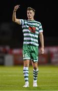 1 October 2022; Daniel Cleary of Shamrock Rovers during the SSE Airtricity League Premier Division match between Sligo Rovers and Shamrock Rovers at The Showgrounds in Sligo. Photo by Seb Daly/Sportsfile