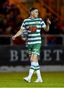 1 October 2022; Gary O'Neill of Shamrock Rovers during the SSE Airtricity League Premier Division match between Sligo Rovers and Shamrock Rovers at The Showgrounds in Sligo. Photo by Seb Daly/Sportsfile
