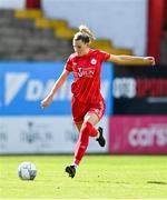 24 September 2022; Shauna Fox of Shelbourne during the EVOKE.ie FAI Women's Cup Semi-Final match between Shelbourne and Bohemians at Tolka Park in Dublin. Photo by Seb Daly/Sportsfile