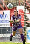 24 September 2022; Bohemians goalkeeper Rachael Kelly during the EVOKE.ie FAI Women's Cup Semi-Final match between Shelbourne and Bohemians at Tolka Park in Dublin. Photo by Seb Daly/Sportsfile