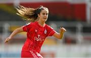 24 September 2022; Alex Kavanagh of Shelbourne during the EVOKE.ie FAI Women's Cup Semi-Final match between Shelbourne and Bohemians at Tolka Park in Dublin. Photo by Seb Daly/Sportsfile
