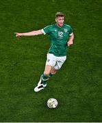 27 September 2022; Nathan Collins of Republic of Ireland during UEFA Nations League B Group 1 match between Republic of Ireland and Armenia at Aviva Stadium in Dublin. Photo by Sam Barnes/Sportsfile