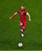 27 September 2022; Varazdat Haroyan of Armenia during UEFA Nations League B Group 1 match between Republic of Ireland and Armenia at Aviva Stadium in Dublin. Photo by Sam Barnes/Sportsfile