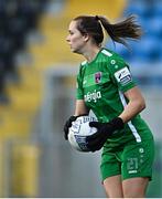 1 October 2022; Aoife Mohan of Wexford Youths  during the SSE Airtricity Women's National League match between Athlone Town and Wexford Youths at Athlone Town Stadium in Westmeath. Photo by Sam Barnes/Sportsfile