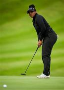 25 September 2022; Nobuhle Dlamini of Eswatini during round four of the KPMG Women's Irish Open Golf Championship at Dromoland Castle in Clare. Photo by Brendan Moran/Sportsfile