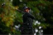 25 September 2022; Nobuhle Dlamini of Eswatini during round four of the KPMG Women's Irish Open Golf Championship at Dromoland Castle in Clare. Photo by Brendan Moran/Sportsfile