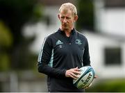 3 October 2022; Head coach Leo Cullen during a Leinster rugby squad training session at UCD in Dublin. Photo by Harry Murphy/Sportsfile