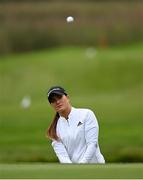 25 September 2022; Annabel Dimmock of England during round four of the KPMG Women's Irish Open Golf Championship at Dromoland Castle in Clare. Photo by Brendan Moran/Sportsfile