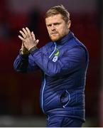 3 October 2022; Shelbourne manager Damien Duff after the SSE Airtricity League Premier Division match between Shelbourne and St Patrick's Athletic at Tolka Park in Dublin. Photo by Ben McShane/Sportsfile