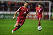 3 October 2022; John Ross Wilson of Shelbourne in action during the SSE Airtricity League Premier Division match between Shelbourne and St Patrick's Athletic at Tolka Park in Dublin. Photo by Tyler Miller/Sportsfile