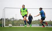 4 October 2022; Katie McCabe during a Republic of Ireland Women training session at the FAI National Training Centre in Abbotstown, Dublin. Photo by Stephen McCarthy/Sportsfile