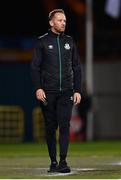 4 October 2022; Shamrock Rovers manager Aidan Price during the UEFA Youth League First Round 2nd Leg match between Shamrock Rovers and AZ Alkmaar at Tallaght Stadium in Dublin. Photo by Ben McShane/Sportsfile