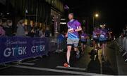 4 October 2022; Chris O'Donoghue of Shake, Rattle and Run competes in the Grant Thornton Corporate 5K Challenge at Dublin Docklands in Dublin. Photo by Eóin Noonan/Sportsfile