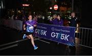 4 October 2022; Rachel Staunton of Photon Finish competes in the Grant Thornton Corporate 5K Challenge at Dublin Docklands in Dublin. Photo by Eóin Noonan/Sportsfile