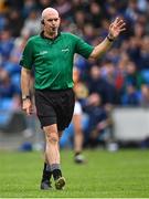 2 October 2022; Referee Patrick Phelan during the Laois County Senior Hurling Championship Final match between Clough/Ballacolla and Camross at MW Hire O'Moore Park in Portlaoise, Laois. Photo by Piaras Ó Mídheach/Sportsfile