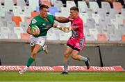 5 October 2022; Ethan McIlroy of Emerging Ireland in action during the Toyota Challenge match between Airlink Pumas and Emerging Ireland at Toyota Stadium in Bloemfontein, South Africa. Photo by Johan Pretorius/Sportsfile