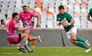 5 October 2022; Diarmuid Barron of Emerging Ireland in action against Ettiene Taljaard of Airlink Pumas during the Toyota Challenge match between Airlink Pumas and Emerging Ireland at Toyota Stadium in Bloemfontein, South Africa. Photo by Johan Pretorius/Sportsfile