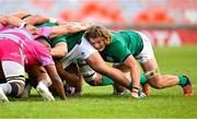 5 October 2022; Cian Prendergast of Emerging Ireland during the Toyota Challenge match between Airlink Pumas and Emerging Ireland at Toyota Stadium in Bloemfontein, South Africa. Photo by Johan Pretorius/Sportsfile