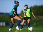 5 October 2022; Niamh Farrelly during a Republic of Ireland Women training session at the FAI National Training Centre in Abbotstown, Dublin. Photo by Stephen McCarthy/Sportsfile