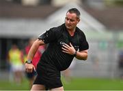 2 October 2022; Referee Shane Guinan during the Offaly County Senior Hurling Championship Final match between Kilcormac-Killoughey and Shinrone at O'Connor Park in Tullamore, Offaly. Photo by Sam Barnes/Sportsfile