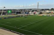 7 October 2022; A general view of the pitch before the United Rugby Championship match between Connacht and Munster at The Sportsground in Galway. Photo by Brendan Moran/Sportsfile