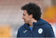 7 October 2022; Barry McNamee of Finn Harps before the SSE Airtricity League Premier Division match between Derry City and Finn Harps at The Ryan McBride Brandywell Stadium in Derry. Photo by Ramsey Cardy/Sportsfile
