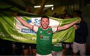 7 October 2022; James Doona of Cork City celebrates after the SSE Airtricity League First Division match between Cork City and Wexford at Turners Cross in Cork. Photo by Eóin Noonan/Sportsfile