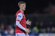 7 October 2022; Chris Forrester of St Patrick's Athletic during the SSE Airtricity League Premier Division match between Dundalk and St Patrick's Athletic at Casey's Field in Dundalk, Louth. Photo by Seb Daly/Sportsfile