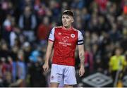 7 October 2022; Joe Redmond of St Patrick's Athletic during the SSE Airtricity League Premier Division match between Dundalk and St Patrick's Athletic at Casey's Field in Dundalk, Louth. Photo by Seb Daly/Sportsfile