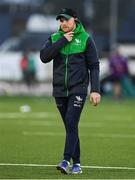 7 October 2022; Connacht strength & conditioning coach Mikey Kiely before the United Rugby Championship match between Connacht and Munster at The Sportsground in Galway. Photo by Brendan Moran/Sportsfile