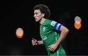7 October 2022; Barry McNamee of Finn Harps during the SSE Airtricity League Premier Division match between Derry City and Finn Harps at The Ryan McBride Brandywell Stadium in Derry. Photo by Ramsey Cardy/Sportsfile