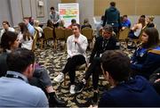 8 October 2022; Delegates participate in a workshop during the GPA AGM and Player Reps Day, which saw over 100 players gathered in the Midlands Park Hotel, Portlaoise for the players annual general meeting and player engagement workshops. Photo by Sam Barnes/Sportsfile