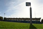 8 October 2022; A general view inside the stadium before the United Rugby Championship match between Leinster and Cell C Sharks at RDS Arena in Dublin. Photo by Harry Murphy/Sportsfile