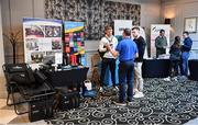 8 October 2022; A general view of trade stands during the GPA AGM and Player Reps Day, which saw over 100 players gathered in the Midlands Park Hotel, Portlaoise for the players annual general meeting and player engagement workshops. Photo by Sam Barnes/Sportsfile