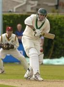 30 May 2004; Jeromy Bray, Ireland, in action during the C&G Trophy 3rd Round, Ireland v Northamptonshire CCC, Clontarf Cricket Club, Dublin. Picture credit; Pat Murphy / SPORTSFILE