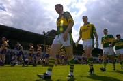 23 May 2004; Tomas O'Se, Kerry, leads his side in the pre-match parade. Bank of Ireland Munster Senior Football Championship, Clare v Kerry, Cusack Park, Ennis, Co. Clare. Picture credit; Brendan Moran / SPORTSFILE