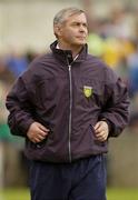 30 May 2004; Donegal manager Brian McEniff watches from the sideline. Bank of Ireland Ulster Senior Football Championship, Donegal v Antrim, McCool Park, Ballybofey, Co. Donegal. Picture credit; Damien Eagers / SPORTSFILE