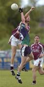 30 May 2004; Sean O Domhnaill, Galway, in action against Paddy Quinn, London. Bank of Ireland Connacht Senior Football Championship, London v Galway, Emerald Gaelic Grounds, Ruislip, London. Picture credit; Brian Lawless / SPORTSFILE