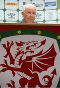 13 August 2013; Republic of Ireland manager Giovanni Trapattoni during a press conference ahead of their international friendly against Wales on Wednesday. Republic of Ireland Press Conference, Cardiff City Stadium, Cardiff, Wales. Picture credit: David Maher / SPORTSFILE