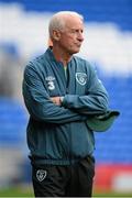 13 August 2013; Republic of Ireland manager Giovanni Trapattoni during squad training ahead of their international friendly against Wales on Wednesday. Republic of Ireland Squad Training, Cardiff City Stadium, Cardiff, Wales. Picture credit: David Maher / SPORTSFILE