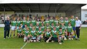 13 August 2013; The Jim Bolger's Stars squad. Hurling for Cancer Research 2013, Jim Bolger's Stars v Davy Russell's Best, St. Conleth’s Park, Newbridge, Co. Kildare. Picture credit: Barry Cregg / SPORTSFILE