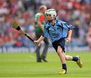 11 August 2013; Ben Walsh, representing C.B.S., Dundalk, Co. Louth, during the INTO/RESPECT Exhibition GoGames at the GAA Hurling All-Ireland Senior Championship Semi-Final between Dublin and Cork. Croke Park, Dublin. Picture credit: Ray McManus / SPORTSFILE