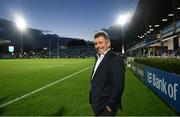 8 October 2022; Outgoing Leinster CEO Mick Dawson at his last game at the RDS after the United Rugby Championship match between Leinster and Cell C Sharks at RDS Arena in Dublin. Photo by Harry Murphy/Sportsfile