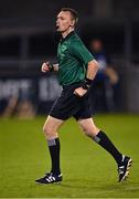8 October 2022; Referee Thomas Gleeson during the Go Ahead Dublin County Senior Club Hurling Championship Semi-Final match between Kilmacud Crokes and Ballyboden St Enda's at Parnell Park in Dublin. Photo by Piaras Ó Mídheach/Sportsfile