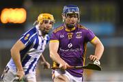 8 October 2022; Micheál Roche of Kilmacud Crokes gets away from Stephen O'Connor of Ballyboden St Enda's during the Go Ahead Dublin County Senior Club Hurling Championship Semi-Final match between Kilmacud Crokes and Ballyboden St Enda's at Parnell Park in Dublin. Photo by Piaras Ó Mídheach/Sportsfile