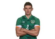 8 October 2022; Chris Smith poses during Republic of Ireland Amateur squad portrait session at AUL Complex in Dublin. Photo by Stephen McCarthy/Sportsfile